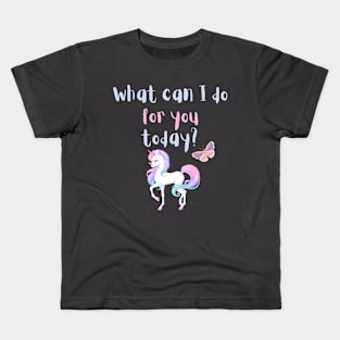 What can I do for you today? Kids T-Shirt